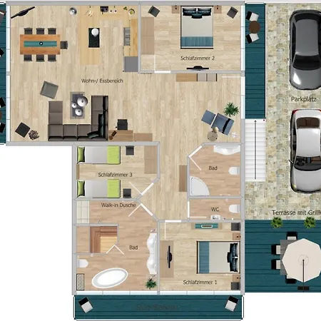 Apartamento Haus Meeresleuchten Mit Sauna- Und Erlebnisbadnutzung